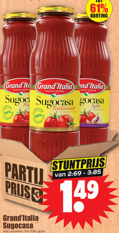  100 and italia grand maestro pasta sugocasa tradizionale zongerijpte tomaten elta italiana ricetta knoflook barletta pot 