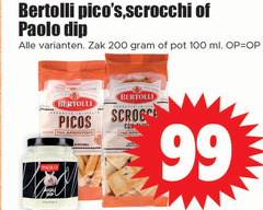  99 100 200 bertolli paolo dip zak pot ml aioli picos aperitivo 