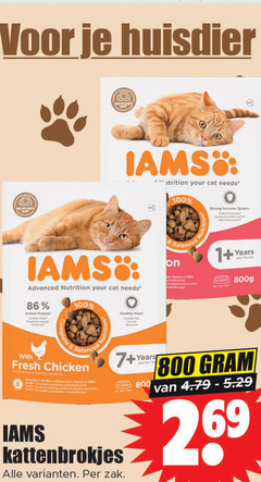  kattenvoer 1 15 100 huisdier recyclable bad iams your strong system advanced nutrition protein with healthy heart balanced fresh chicken bee colours flavours geodes 7 kattenbrokjes days zak years us 800g 