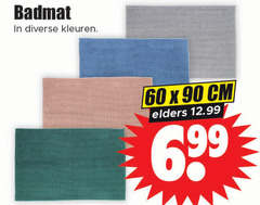  60 90 badmat kleuren cm elders 