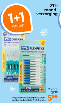  2th tandenstokers interdentale ragers 1 2 50 flexible grip mondreinigingsproducten verzorging coniflex interdental brush co for healthy smile easy cleaning picks soft rubber removes food regular small medium zacht rubberen borstels stuks 