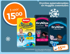  huggies drynites luierbroekjes babyzwembroekjes 3 9 12 pyjamabroekjes zwemluiers 15 swim maillots bain no.1 brand protection pyjama pants teen nuit b la absorberende nachtbroekjes repas visage nighttime clinically proven for layers dory boys jaar stuks 