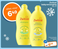  19 100 700 zwitsal babyverzorging ml shampoo gevoelige babyhuid zeepvrij schuimbad natuurlijke oorsprong ph huidvriendelijk fles gerecyclede sulfaat stuk 