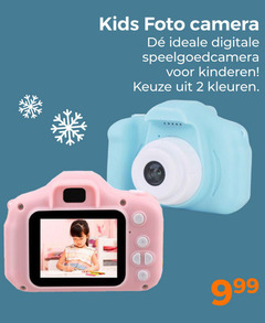  2 kids foto camera digitale speelgoedcamera kinderen kleuren 