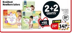  kruidvat huismerk luiers 1 2 4 7 48 newborn pack soft midpack stuks jumbo dagen new born skinprotect couche 50 punten scan kaart luier 