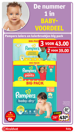  pampers luiers luierbroekjes 1 2 3 5 48 100 nummer baby voordeel big pack skin comfort stop premium protection verzending 3x b protect pochet pants free dry ultra pocket up to super leak night absorbent perfume club luier maat stuks kruidvat 