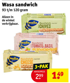  2 3 120 wasa sandwich basil high cheese pak 