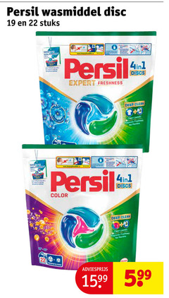  persil wasmiddel 19 22 disc stuks plastic 4in1 expert freshness discs deep clean hygienic for machine color 3 fresh power henkel 