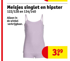  meisjessinglet meisjes singlet hipster 128 140 