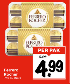  ferrero rocher chocolade 16 pak stuks 