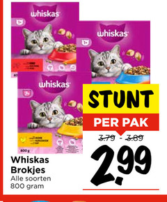  7 whiskas brokjes soorten pak 