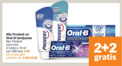  prodent oral-b tandpasta 2 4 18 24 oral b cool mint tubes ml varieeren uur bescherming gaatjes suiker fresh frisse adem 4in1 ster tand pro-expert 3d white vita des apres heures protection cares email 