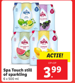  spa en fruit fruitdrank 6 500 b touch lime jasmin watermelon kiwi lemon still sparkling ml 3.99 