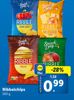  chips 14 16 250 snack ribble paprika flavour day cheese onion snacks naturel ribbelchips vrij 