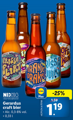  gerardus speciaalbieren 14 16 18 25 3 frisse nix18 jaar alcohol legitimatie craft bier 5 8 33 l spiced tripel off 40 vrij 