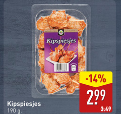  1 kipspiesjes ambachtelijke specialiteit 