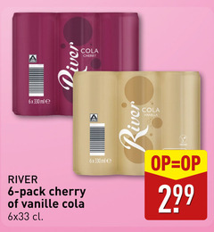  river cola 6 pack cherry vanille vanilla ml 