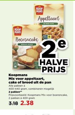  2 400 mans appeltaart enige boerencake luchtig koopmans beter leven 2e halve mix cake brood pan pakken combineren 