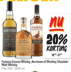  monkey shoulder famous grouse aerstone whisky 10 20 27 700 1000 william grant single malt scotch since land cask and smoky matured for ses co with lasting aged scotland years be smooth blended still turn b egrouse fles ml 