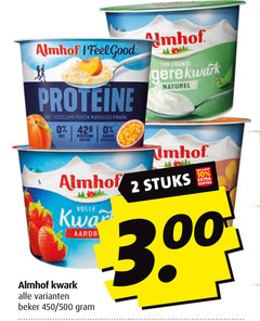  almhof kwark 2 100 feel good proteine voedzame perzik maracuja vit tyre franse naturel beker 450 500 stuks 