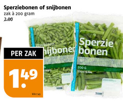  snijbonen sperziebonen 15 200 zak gewassen sperzie bonen koken kilo 