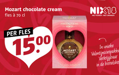  likeur mozart chocolate cream fles for you nix18 roken drinken valentijnsverpakking borrelshop 