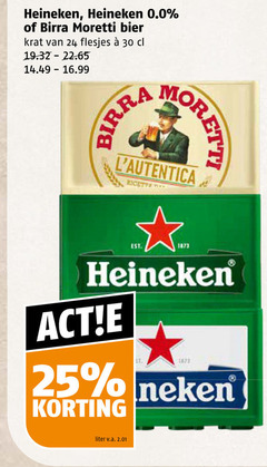  heineken 0.0 birra moretti krat bier 24 25 30 ricette liter v.a. 