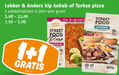  lekker en anders diepvriespizza 1 2 kip kebab turkse pizza zakken dozen street food new improved le kilo pack 