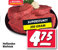  biefstuk 250 hollandse 