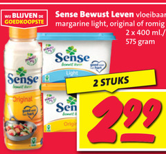  margarine olie en vetten 2 400 sense original good hart leven vloeibaar light romig originele stuks ml. 