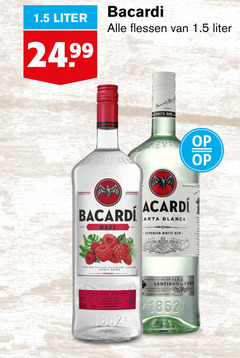  40 liter bacardi flessen white rum every razz carta blanca and raspberry flavour spirit drink superior for mixing with your favourite lemonade b establecido santiago cuba empresa la familia imported from puerto rico 