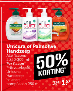  50 250 palmolive naturals uni cora mains balance handzeep savon ultra hygiene let family unicura ml flacon pompflacon 