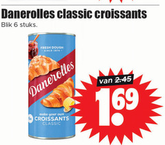  6 69 danerolles classic croissants blik stuks fresh dough since make your 6x 16 