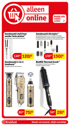  1 4 8 99 15000 online bekijk haar hete platen nat droog hairstyler betaalbare iconische krullen stijlen opzetstukken pluisvrij glanzend tondeuse vier trimmers thermal brush steilen volumineuze minuten power left wood kruidvat lopende verrassend 