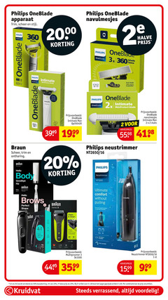  1 2 3 4 16 20 25 33 50 178 300 360 philips oneblade apparaat scheer stijl blade 00 navulmesjes halve 3x intimate 2x braun ontharing timmer hello body goodbye easy from mini precision trimmer skinprotect shave with skin protection man each up to stuks neustrimmer shape 4in1 tastes series clean close ultimate comfort without every facial contour flex shaver aa battery included multigroomer fully washable 2e artikel combinatie kruidvat verrassend 