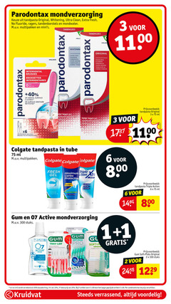  colgate paradontax g.u.m. tandenstokers tandpasta mondwater 1 2 3 6 25 33 40 50 100 150 300 parodontax mondverzorging original whitening ultra clean fresh fluoride tandenborstels multipakken tandvlees hale dagelijkse interdental 4 mm dental surface dentaire bloedend rundvlees tube ml gezond tanden gel caries protection triple strong breath city regular protector gum active stuks oxygen sunstar soft picks pro origina action actieve contient actif bouche friends new superior cleaning travel 2e halve artikel combinatie kruidvat verrassend 