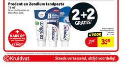  prodent zendium tandpasta 1 2 4 25 33 50 ml multipakken white gold 00 classic tanden gerond b bescherming wangen ton cool mint jaar 10x kans weekendje weg personen t.w.v. 2e halve artikel combinatie kruidvat verrassend 