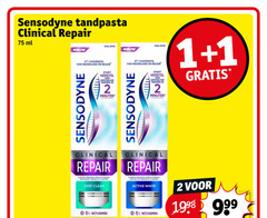  sensodyne tandpasta 1 2 5 14 1998 ml repair nederland start herstel gevoelige tanden minuten klinisch bewezen verlichting dagen deep clean active white 