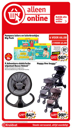  2 3 4 online bekijk pampers luiers luierbroekjes big pack baby dry pants premium protection verzending adventure elektrische wipstoel rocco velvet geboorte gebruiken afstandbediening bluetooth functie luier maat stuks happy one buggy kruidvat partner assortiment lopende verrassend 