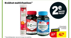  1 2 11 20 24 60 100 638 kruidvat multivitaminen multi vitaminen mineralen 2e halve weerstand graal ondersteunt dosering zoetstof minerale tabletten gezondheidsproduct lees dag supplement magnesium stuks 