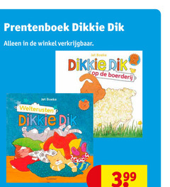  prentenboeken prentenboek dikkie dik jet boeken boerderij 3 99 