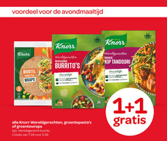  1 2 6 200 voordeel avondmaaltijd knorr wortel carottes wraps wereldgerechten mexicaanse belofte groente indiase kip tandoori wereldgerecht burrito stuks 