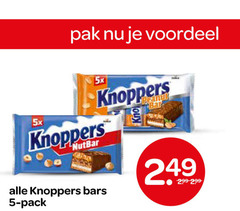  2 5 5x pak voordeel knoppers bar bars pack 