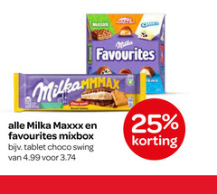  25 mussini milka favourites maxxx mixbox tablet choco swing 