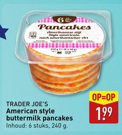  pannenkoeken 6 40 180 240 st. pancakes amerikaanse stijl style art serveertip vers fruit suggestion delicieux avec des fruits frais trader american inhoud stuks 