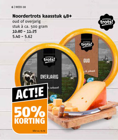  6 50 500 week noordertrots kaasstuk 48 oud overjarig stuk ca. woorden trots noorder kilo v.a. robuust pikant 