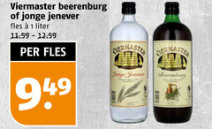  1 viermaster beerenburg jonge jenever fles liter 