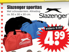  slazenger sporttas 30 50 schouderriem ca. cm sla elders 