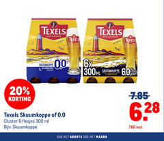  texels speciaalbieren 6 20 300 speciaalbier skuumkoppe 6x alcoholvrij tarwebier 0.0 cluster ml 16x 300ml makro karaktervol donker 