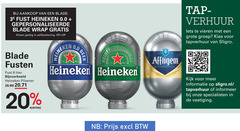  heineken affligem biertap 8 20 blade fust 0.0 gepersonaliseerde wrap zelfbediening origina verhuur lets groep fusten liter pilsener beer reine specialisten vestiging 